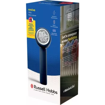 Golarka do ubrań Russell Hobbs 27660-56 przenośna, akumulatorowa, kompaktowy usuwacz zmechaceń