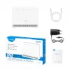 Router bezprzewodowy Cudy LT500E Fast Ethernet Dwuzakresowy (2,4 GHz / 5 GHz) 4G Biały