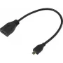SpeaKa Professional Adapter HDMI [1x wtyk HDMI D Micro - 1x gniazdo HDMI] czarny Pozłacane styki wtyków (SP-7870588)