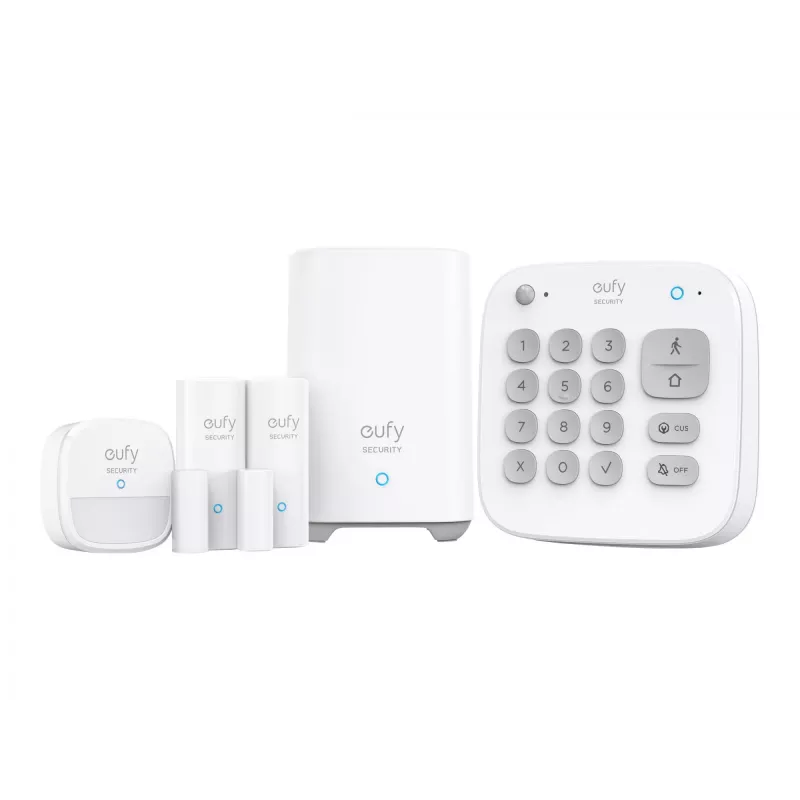 ZESTAW ALARMOWY DO DOMU/5-CZĘŚCIOWY T8990321 EUFY