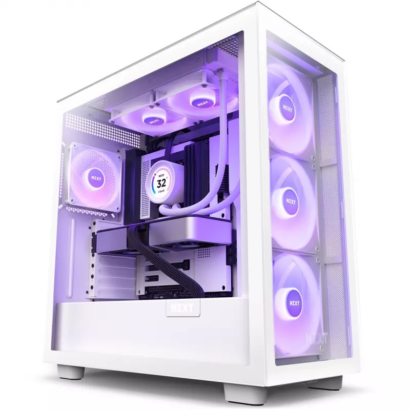All-in-one liquid cooler NZXT Kraken Elite 240 RGB 12 cm biały