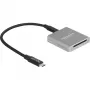 Czytnik kart DeLOCK 91006 Szary SD USB Typ-C 10000 Mbit/s