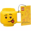 LEGO EYZ65827 Mały ceramiczny kubek ze śmieszną buźką 255 ml