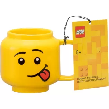 LEGO EYZ65827 Mały ceramiczny kubek ze śmieszną buźką 255 ml