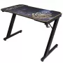 Biurko komputerowe Subsonic SA5593-H1 czarne prostokątne PVC 1100x600x750