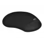 PORT CONNECT | Ergonomiczna podkładka pod mysz | 200 x 230 x 20 mm | Czarny