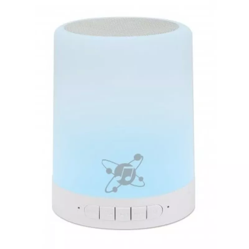 Manhattan Sound Science Głośnik Bluetooth, Czas odtwarzania 5 godzin, Zasięg 10 m, Czytnik kart microSD (32 GB), Złącze Aux 3.5 mm, Moc wyjściowa 3 W, Kabel ładujący USB-A w zestawie, Bateria 1200 mAH, Bluetooth v5, Wbudowany wieszak, Biały, 3 lata gwarancji