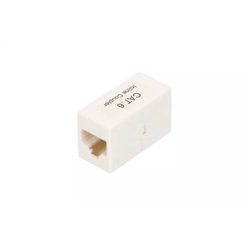 Puszka przyłączeniowa Extralink RJ45 CAT6 UTP, tworzywo sztuczne, biała, 1 szt.