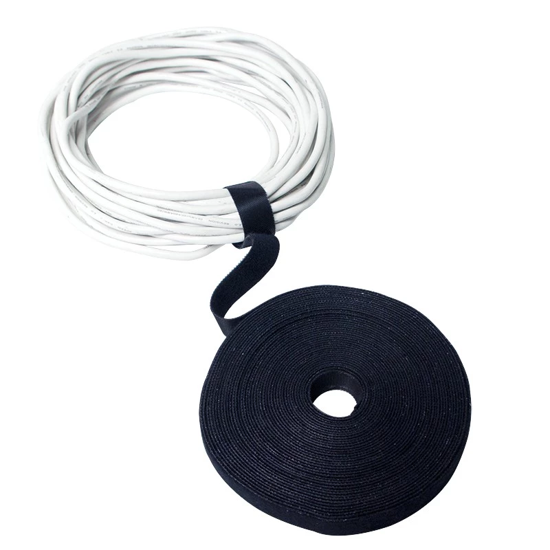 LogiLink KAB0055 Opaska kablowa Czarny 1 szt.