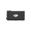 Odbiornik mikrofonu DJI Mic 3 mocowanie do aparatu czarny — zasilany bateryjnie, w zestawie kable audio 3,5 mm i USB