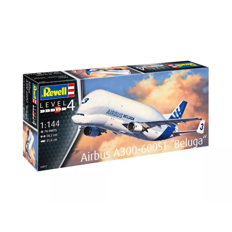 Zestaw modelarski Revell Airbus A300-600 Beluga w skali 1:144
