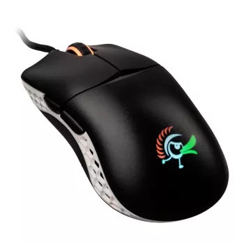 Mysz Ducky Feather, do gier, oburęczna, USB Type-A, optyczna, 16000 DPI