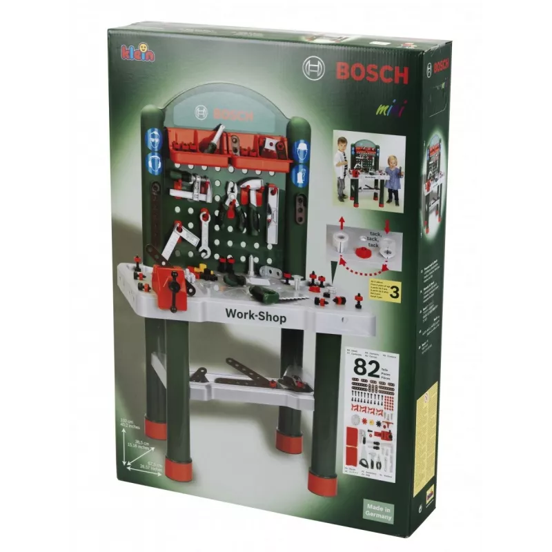 Warsztat Bosch 82 elementy
