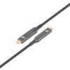 Hybrydowy kabel wideo USB-C TB AKTBXIACCOP500B 4K, długość 5 m