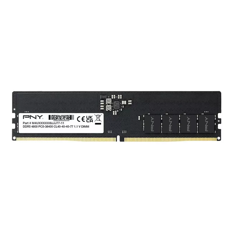 Pamięć RAM PNY DDR5 16 GB 4800 MHz DIMM MD16GSD54800-SB