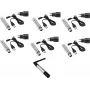 Wireless DMX system EUROLITE QuickDMX Set Sender 1x + 6x Akku Receivers (bezprzewodowe nadawanie/odbieranie DMX)