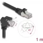 Kabel sieciowy DeLOCK 80917 1m Cat6 S/FTP RJ-45 Czarny