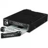 Ramka adaptera do wnęki napędu icy dock MB092VK-B na 2 szt. 6,3 cm U.2 / U.3 NVMe SSD do wnęki 3,5 cala (czarny)