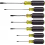 KLEIN TOOLS 85076 Zestaw wkrętaków, 7-częściowy (85076)