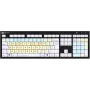 Klawiatura LogicKeyboard Dyslexie klawiatura Nero UK dla PC LKB-DYSLEX-BJPU-UK — układ UK, przyjazna dyslektykom konstrukcja klawiszy
