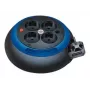 Comfort-Line Mini-bęben kablowy CL-S 4-drożny (czarny/biały, 3 metry)