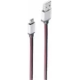 Kabel USB ShiverPeaks BS14-50096 0,9 m USB A Micro-USB B czerwony