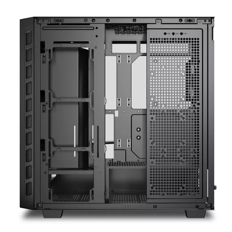Sharkoon REBEL C80G RGB Midi Tower Czarny