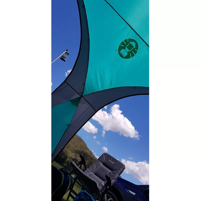 Event Dome Shelter L, 3,65 x 3,65m, Pawilon Jasnoniebieski/Szary