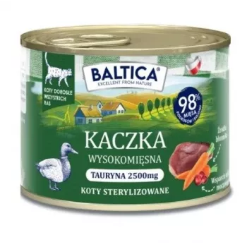 BALTICA regional flavours Kaczka - mokra karma dla kota - 185g