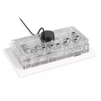 Alphacool Distroplate Apex Dark Base Pro 901 RGB Support — płyta dystrybucyjna do chłodzenia wodnego PC, model 14658