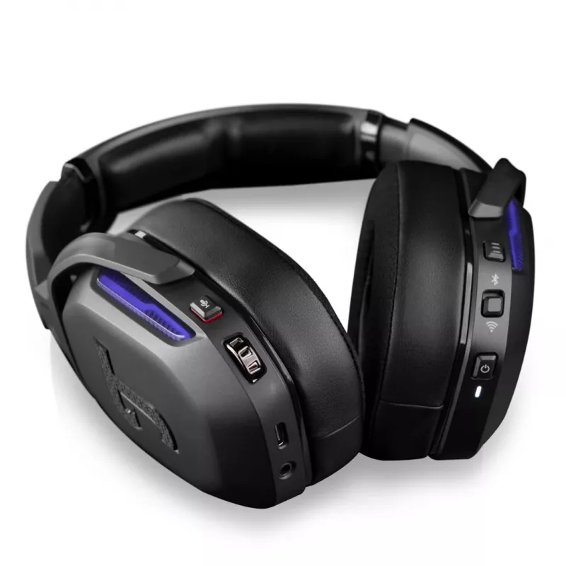 Teufel CAGE PRO Headset Bezprzewodowy zestaw słuchawkowy pałąk na głowę Gaming USB Type-C Bluetooth Czarny