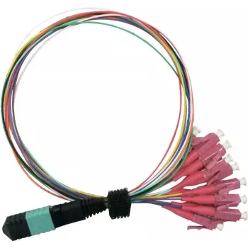 Value 21.99.1100 Kabel światłowodowy 2 m MPO 12x LC OM4 Wielokolorowy (21.99.1100)