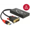 Kabel DVI 24+1 + USB-A/DisplayPort 20p DeLOCK 62596