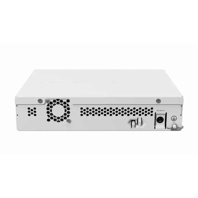 Zarządzalny przełącznik sieciowy L3 MikroTik CRS310-1G-5S-4S+IN — 1U, 1x Gigabit, 5x SFP, 4x SFP+, 10G, DC/PoE 18–57V, maks. 20W