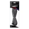 CableMod C-Series Pro ModMesh Sleeved 12VHPWR PCI-e kabel for Corsair (Carbon, 16-pin to Triple 8-pin, 600mm)