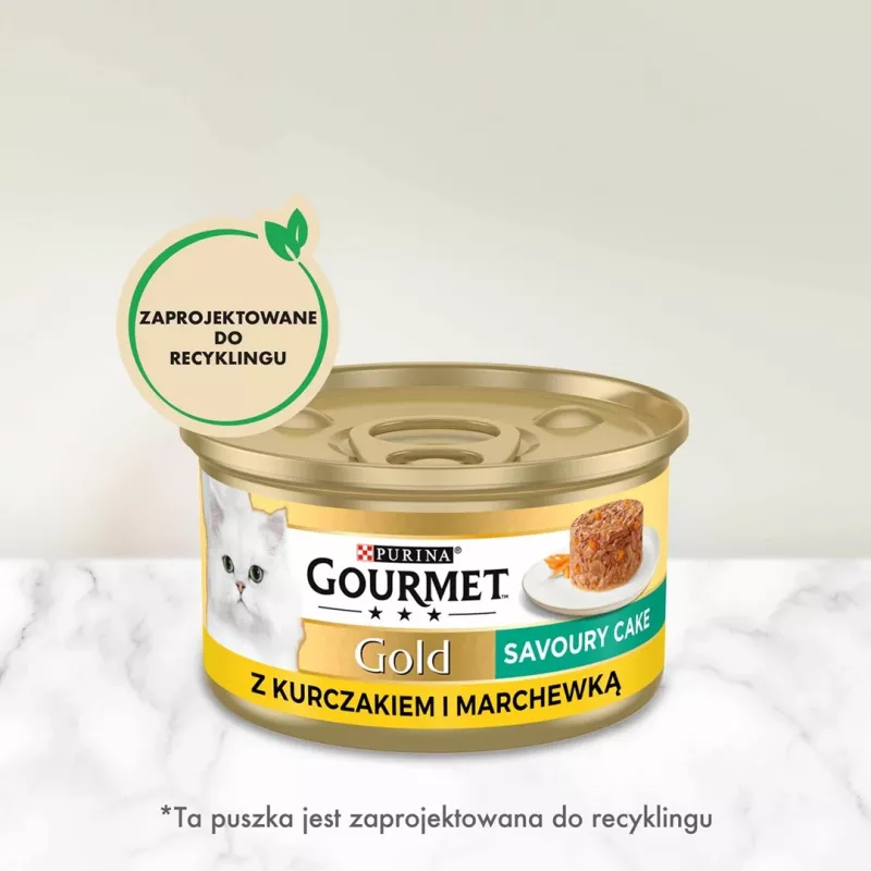 GOURMET GOLD - Ciastko z Kurczakiem i Marchewką 85g