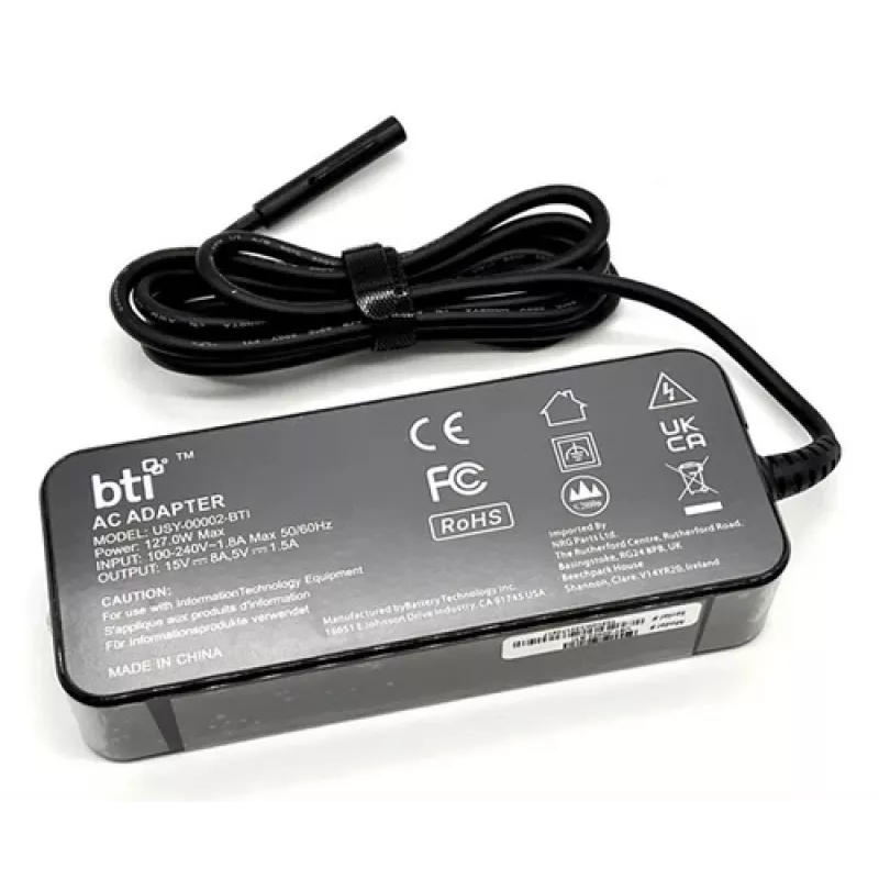 Bti 127W 15V 8A AC Adapter Surface Connector - EU-VERSION