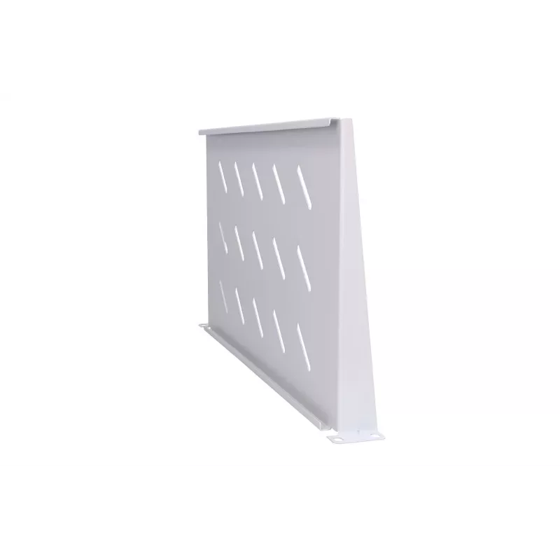 Półka rack Extralink Shelf 1U 250mm szara 19 cali