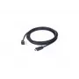 Kabel HDMI v2.0 z wtykiem męskim 90 stopni i prostym męskim, 19-pinowe pozłacane złącza, 1,8 m, opakowanie zbiorcze