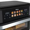 Gorąca frytkownica powietrzna Tristar FR-9078 Double 10 L, 2800 W, sterowanie dotykowe, LCD, czarna/stal nierdzewna