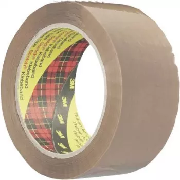 Taśma pakowa 3M KT-0000-2277-4, przezroczysta, 66 m × 50 mm, dwuosiowa
