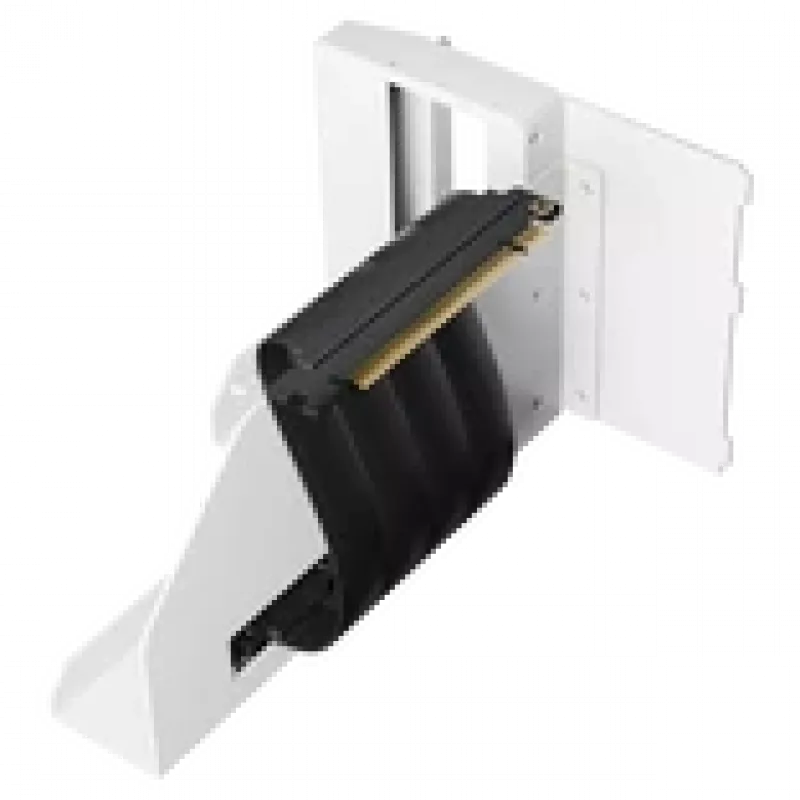 APNX Vertical GPU Mounting Kit GAZU-1045 Biały — pionowy uchwyt GPU do obudów PC, białe wykończenie