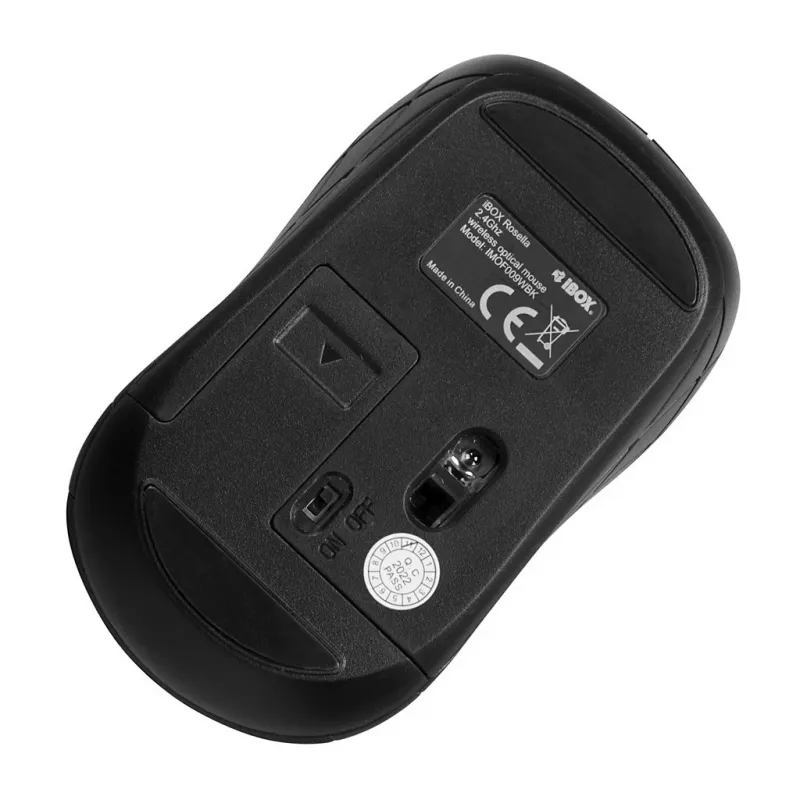IBOX Rosella - Mysz - 2.4 GHz - Niebieska - Mysz - Optyczna - 3 Przyciski - Niebieska