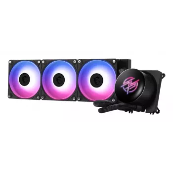 Zestaw chłodzenia cieczą All-in-one MSI MPG CORELIQUID P13 — wentylatory 120 mm, radiator 3-wentylatorowy, obsługa LGA 1851, czarny