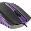 Przewodowa mysz USB, 3 przyciski, gumowana powierzchnia