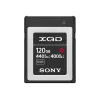 Sony QD-G120F 120 GB Hi-Speed XQD Memory Card, 120 GB, XQD, 440 MB/s, 400 MB/s, Wodoodporna, Odporna na temperaturę, Czarna