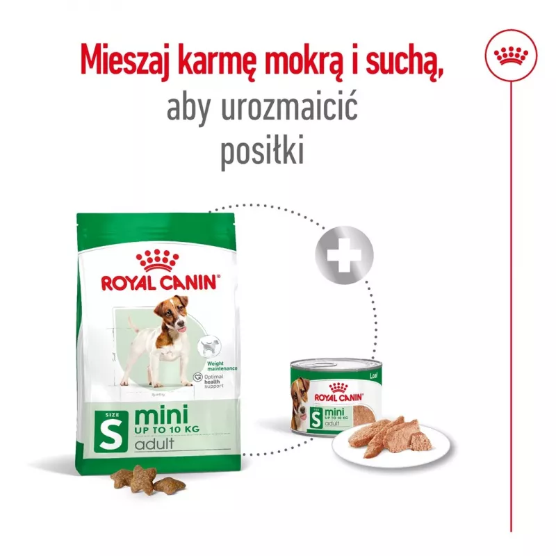 ROYAL CANIN Adult Mini S - sucha karma dla psów - 4kg