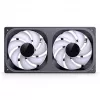 Wentylator chłodzący Jonsbo ZB-240 240mm ARGB PWM czarny — konstrukcja Infinity Mirror