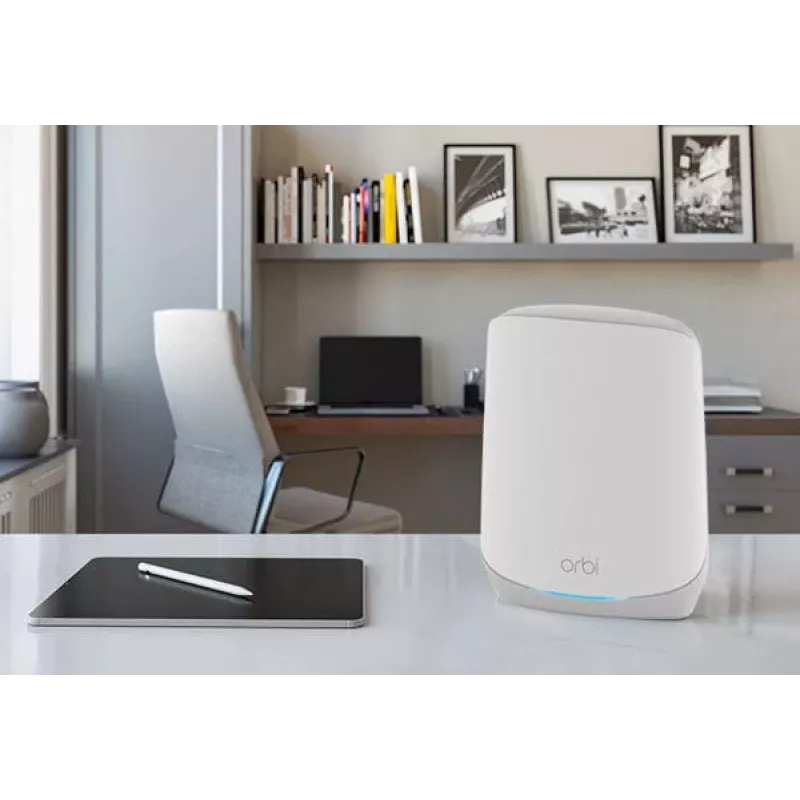 NETGEAR Orbi RBK763S Tri-band (2.4 GHz / 5 GHz / 5 GHz) Wi-Fi 6 (802.11ax) biały 7 Internal - RBK763S-100EUS