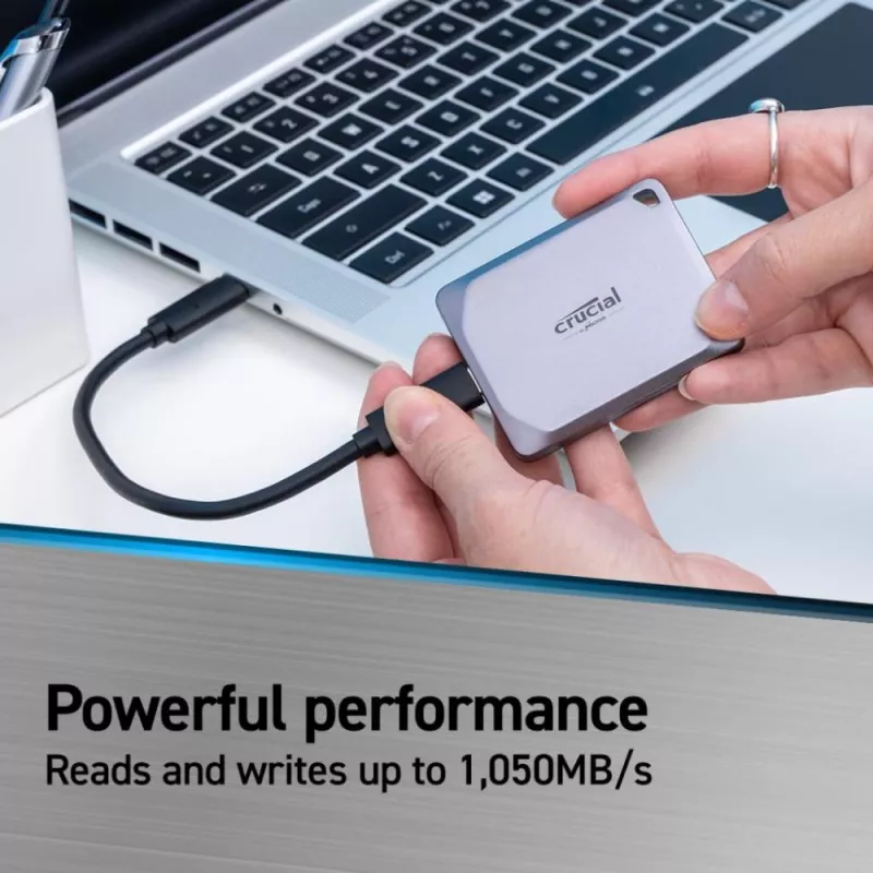 Crucial X9 Pro 4TB zewnętrzny dysk SSD USB 3.2 Gen2 Type-C